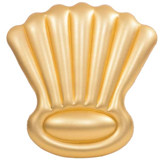 6ft. Golden Shell Inflatable Swimming Pool Float